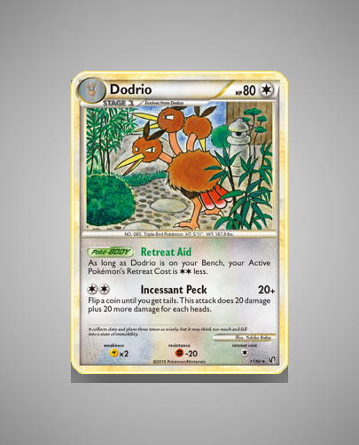 Collector’s Guide: Dodrio (HS Undaunted #11)