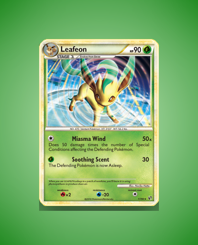 Collector’s Guide: Leafeon (HS Undaunted #17)