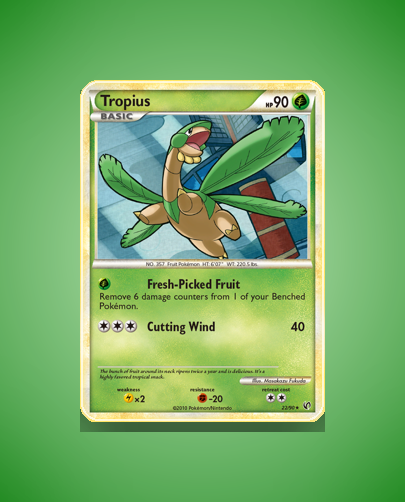 Collector’s Guide: Tropius (HS Undaunted #22)
