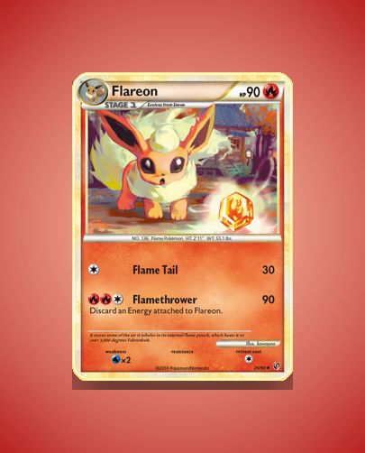 Collector’s Guide: Flareon (HS Undaunted #26)