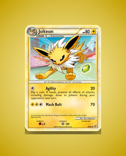 Collector’s Guide: Jolteon (HS Undaunted #28)