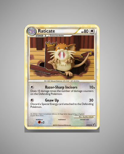 Collector’s Guide: Raticate (HS Undaunted #34)