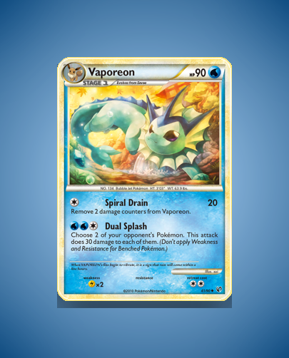 Collector’s Guide: Vaporeon (HS Undaunted #41)
