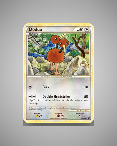 Collector’s Guide: Doduo (HS Undaunted #45)
