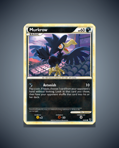 Collector’s Guide: Murkrow (HS Undaunted #58)