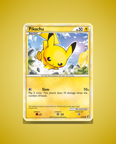 Collector’s Guide: Pikachu (HS Undaunted #61)