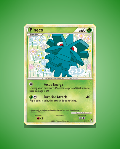 Collector’s Guide: Pineco (HS Undaunted #63)