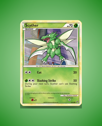 Collector’s Guide: Scyther (HS Undaunted #65)