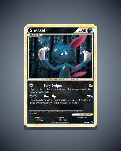 Collector’s Guide: Sneasel (HS Undaunted #68)
