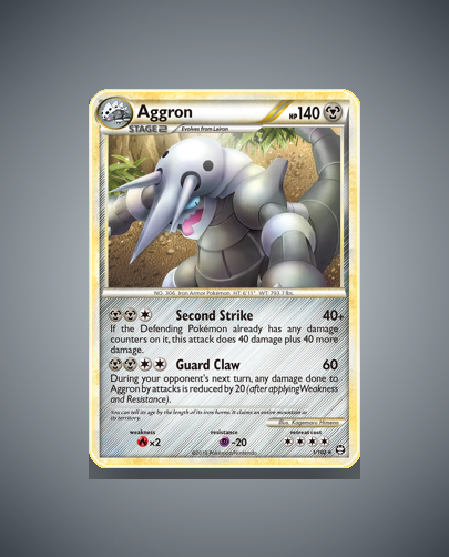 Collector’s Guide: Aggron (HS Triumphant #1)