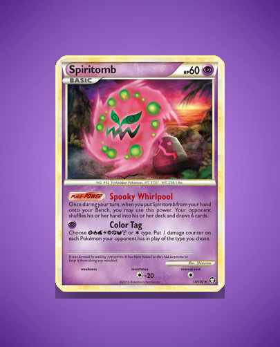 Collector’s Guide: Spiritomb (HS Triumphant #10)