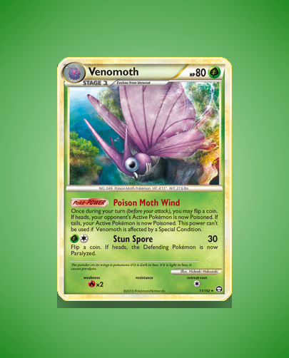 Collector’s Guide: Venomoth (HS Triumphant #11)
