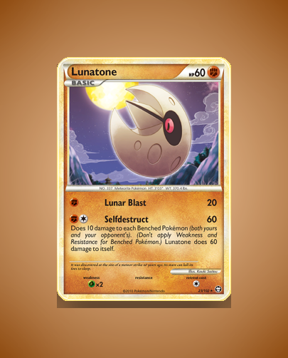 Collector’s Guide: Lunatone (HS Triumphant #25)