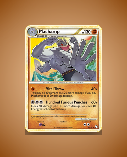 Collector’s Guide: Machamp (HS Triumphant #26)