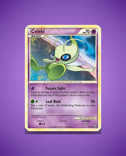 Collector’s Guide: Celebi (HS Triumphant #3)