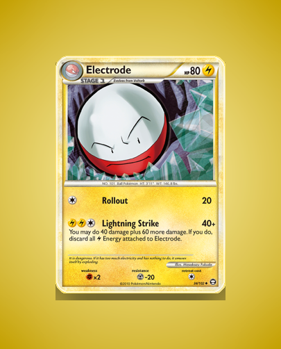 Collector’s Guide: Electrode (HS Triumphant #34)
