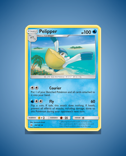 Collector’s Guide: Pelipper (Sun Moon #38)