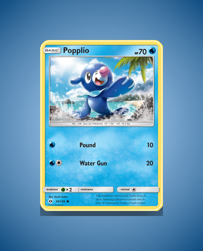 Collector’s Guide: Popplio (Sun Moon #39)