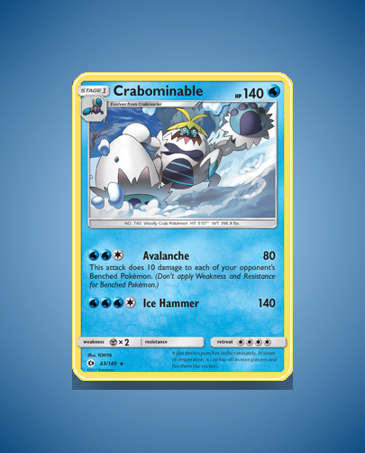 Collector’s Guide: Crabominable (Sun Moon #43)