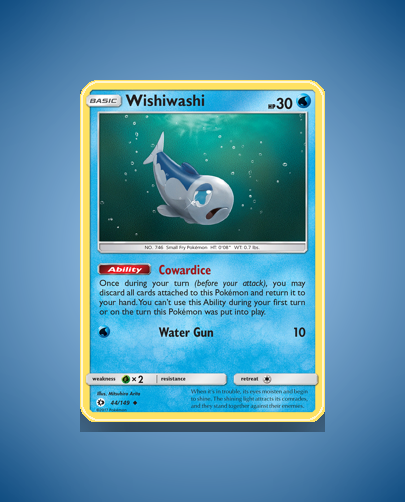 Collector’s Guide: Wishiwashi (Sun Moon #44)
