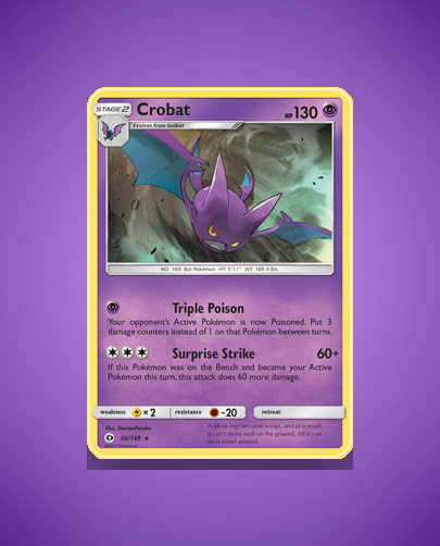 Collector’s Guide: Crobat (Sun Moon #56)