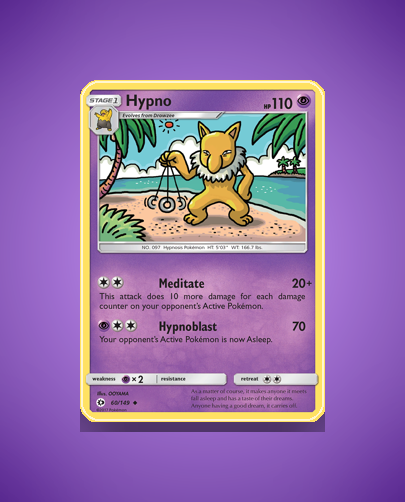 Collector’s Guide: Hypno (Sun Moon #60)