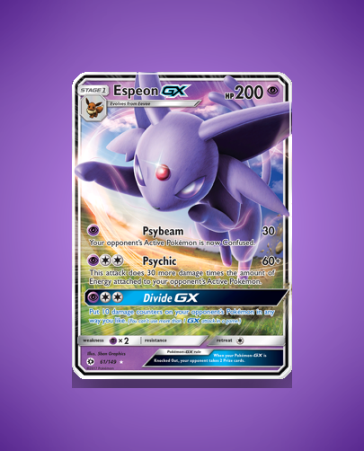 Collector’s Guide: Espeon-GX (Sun Moon #61)