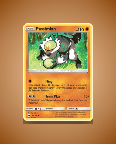 Collector’s Guide: Passimian (Sun Moon #73)