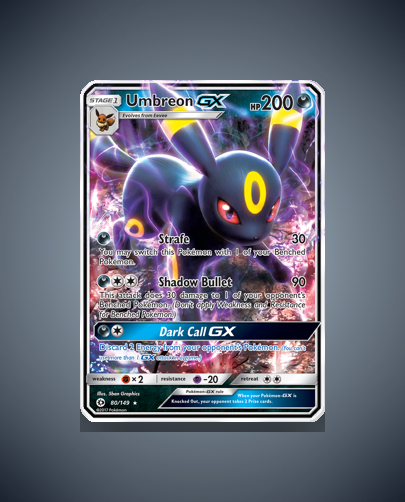 Collector’s Guide: Umbreon-GX (Sun Moon #80)