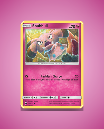 Collector’s Guide: Snubbull (Sun Moon #90)