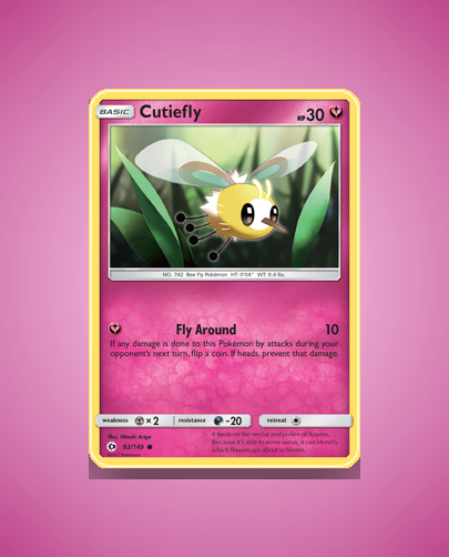 Collector’s Guide: Cutiefly (Sun Moon #92)