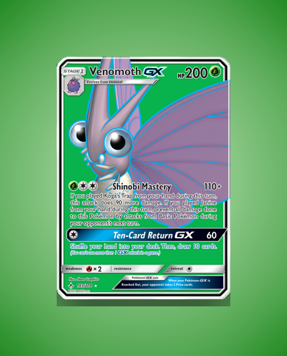 Collector’s Guide: Venomoth-GX (Unbroken Bonds #193)