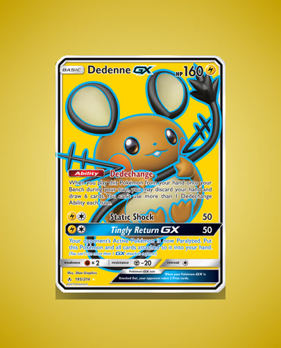 Collector’s Guide: Dedenne-GX (Unbroken Bonds #195)