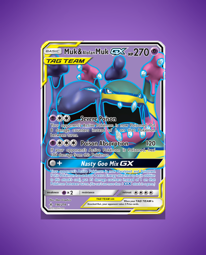 Collector’s Guide: Muk & Alolan Muk-GX (Unbroken Bonds #196)