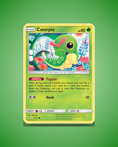 Collector’s Guide: Caterpie (Unbroken Bonds #2)