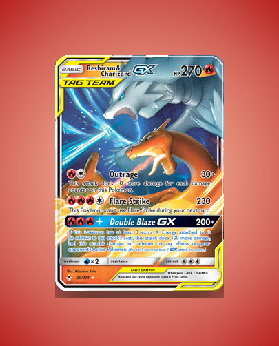 Collector’s Guide: Reshiram & Charizard-GX (Unbroken Bonds #20)