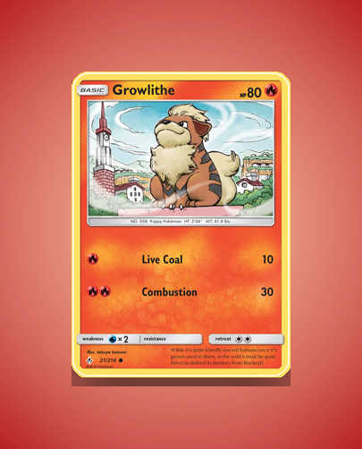 Collector’s Guide: Growlithe (Unbroken Bonds #21)