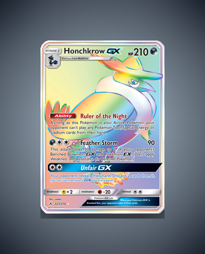 Collector’s Guide: Honchkrow-GX (Unbroken Bonds #223)