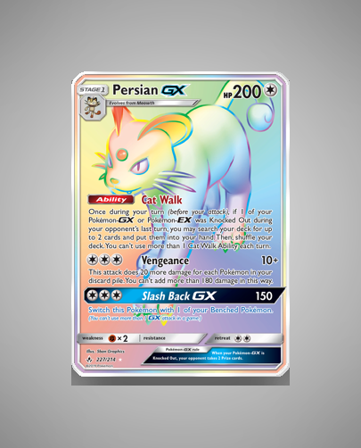 Collector’s Guide: Persian-GX (Unbroken Bonds #227)