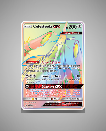 Collector’s Guide: Celesteela-GX (Unbroken Bonds #228)