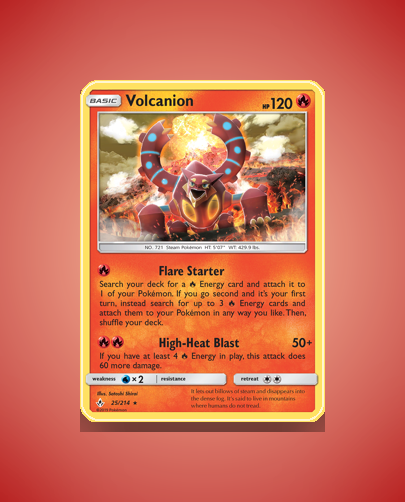Collector’s Guide: Volcanion (Unbroken Bonds #25)