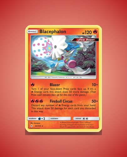 Collector’s Guide: Blacephalon (Unbroken Bonds #32)