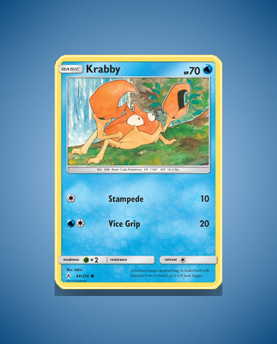 Collector’s Guide: Krabby (Unbroken Bonds #46)