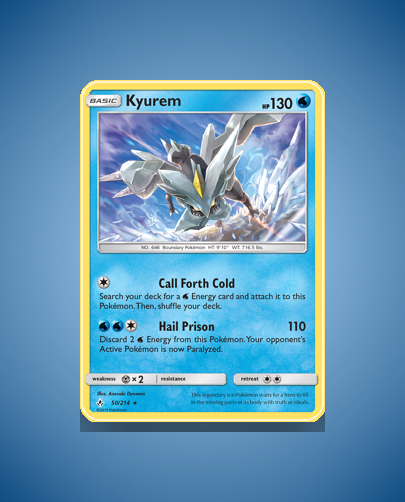 Collector’s Guide: Kyurem (Unbroken Bonds #50)