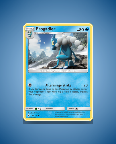 Collector’s Guide: Frogadier (Unbroken Bonds #52)