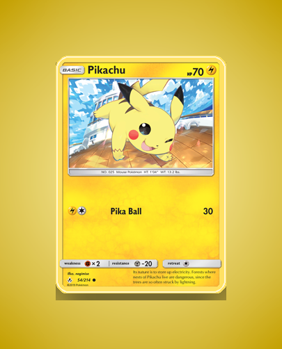 Collector’s Guide: Pikachu (Unbroken Bonds #54)