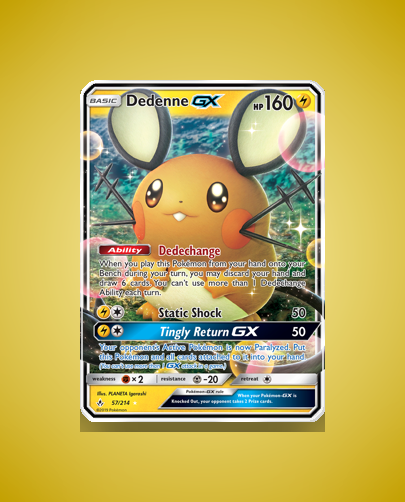 Collector’s Guide: Dedenne-GX (Unbroken Bonds #57)