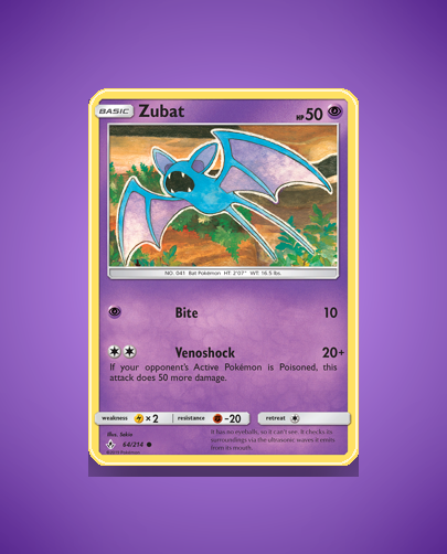 Collector’s Guide: Zubat (Unbroken Bonds #64)