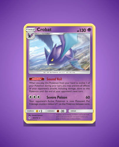 Collector’s Guide: Crobat (Unbroken Bonds #66)