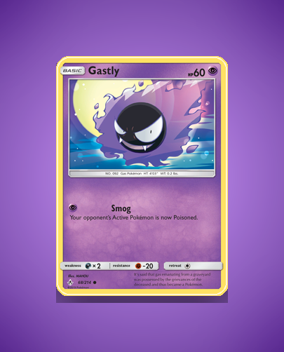 Collector’s Guide: Gastly (Unbroken Bonds #68)